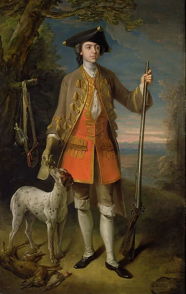 Sir Edward Hales, 1744 (oil on canvas)
