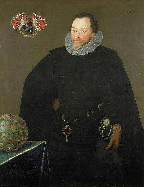 Sir Francis Drake (1540-1596), 1591 (oil on canvas)