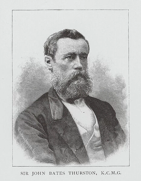 Sir John Bates Thurston, KCMG (engraving)