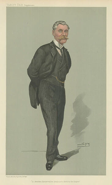 Sir John Dickson-Poynder (colour litho)