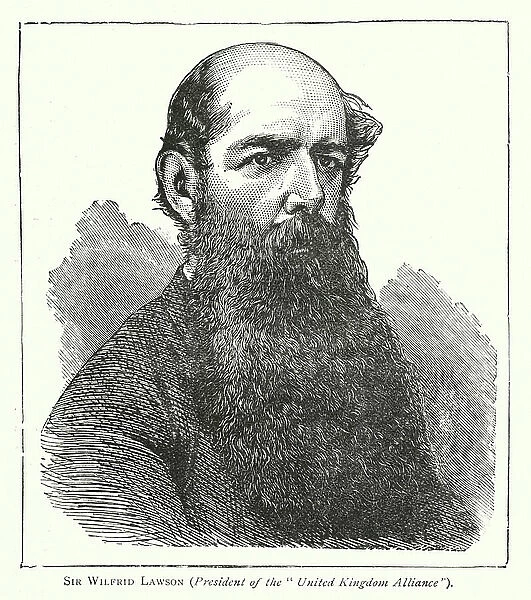 Sir Wilfrid Lawson (engraving)