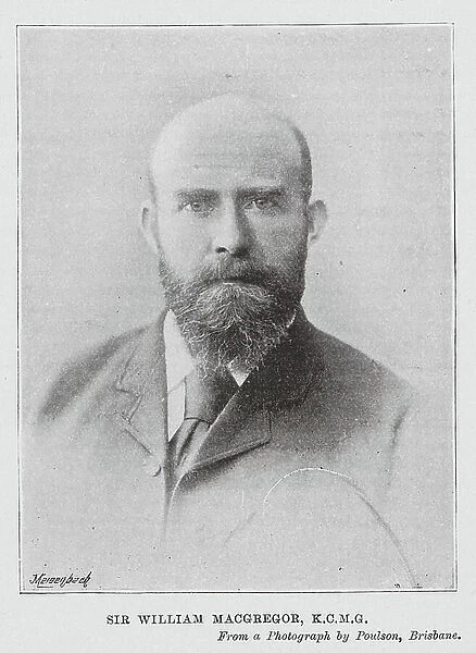 Sir William Macgregor, KCMG (b / w photo)