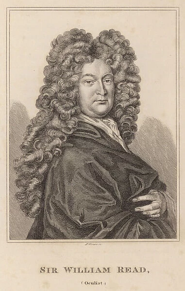 Sir William Read, Oculist (engraving)