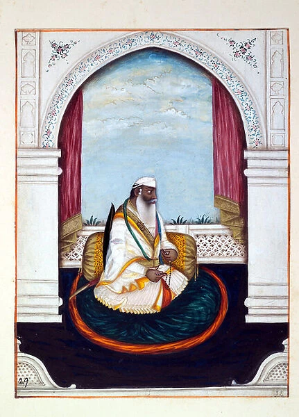 Sirdar Atr Singh, from The Kingdom of the Punjab, its Rulers and Chiefs