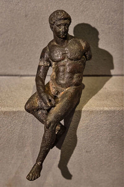Sitting Mercury', IV century BC (bronze)