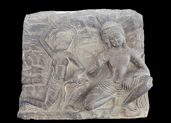Siva Parvati in armour
