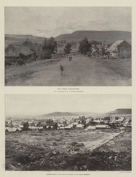 Sketches of Bloemfontein (litho)