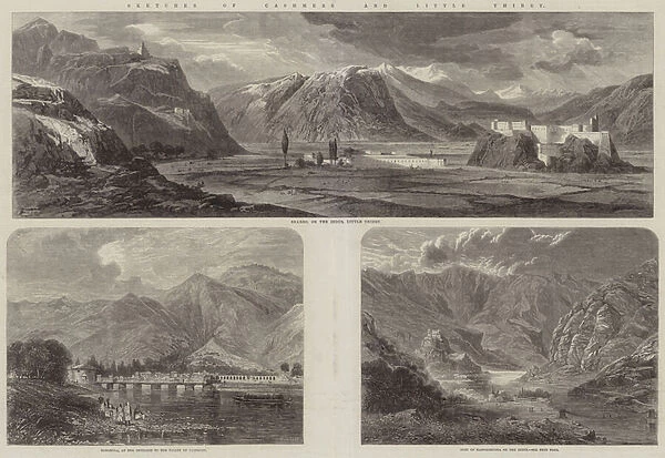 Sketches of Cashmere and Little Thibet (engraving)