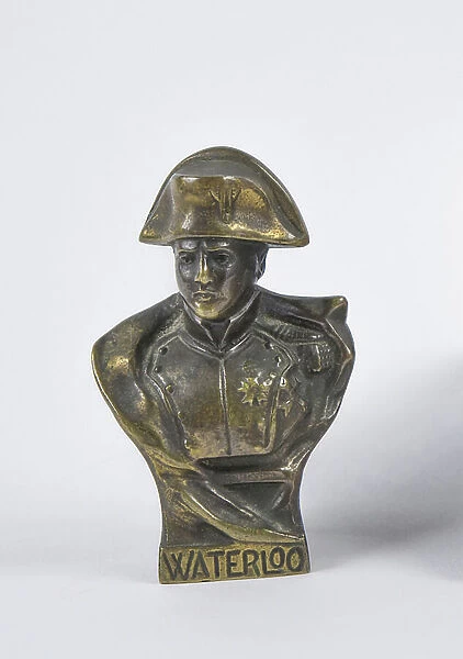 Small bronze bust of Napoleon Ist (bronze)