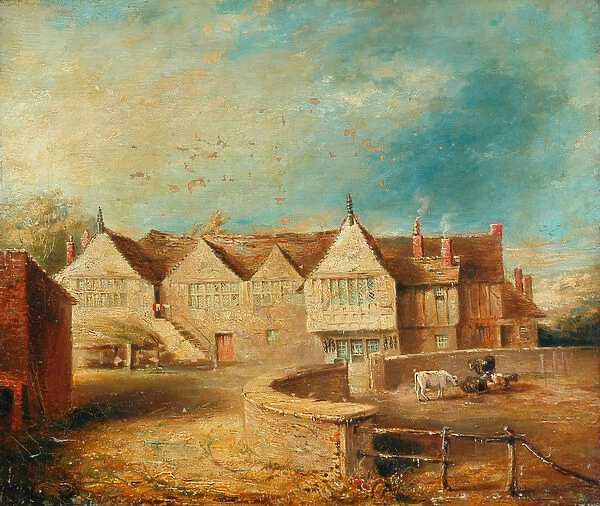 Smith House, Lightcliffe, 1830 (oil on canvas)
