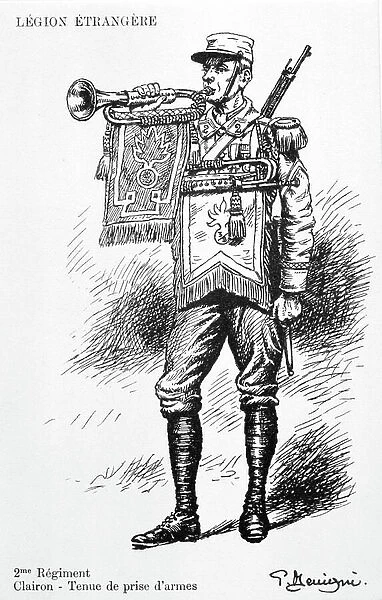 A soldier of the French Foreign, 1890