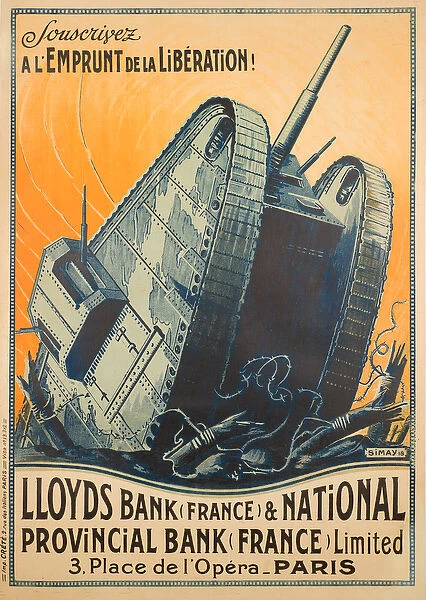 Souscrivez A l Emprunt de la Liberation, 1918 (colour litho)