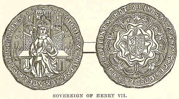 Sovereign of Henry VII (engraving)