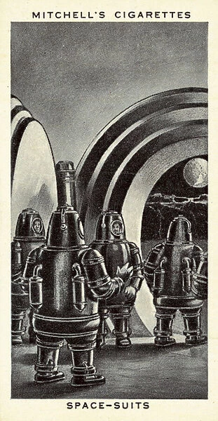 Space-Suits (litho)
