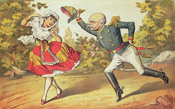 Spain rejecting Bismark's Advances, 1883