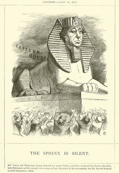 The Sphinx is Silent (engraving)