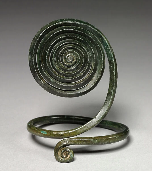 Spiral Armilla, Central Europe, c. 1500 BC (bronze, wrought)