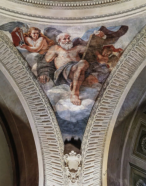 St. Matthew the Evangelist, 1651-52 (fresco)