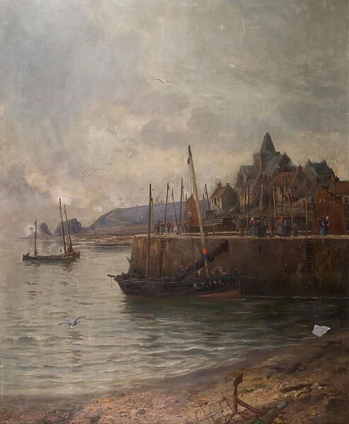 St Monance, 1890 (oil on canvas)