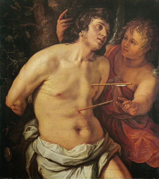 St. Sebastian (oil on canvas)