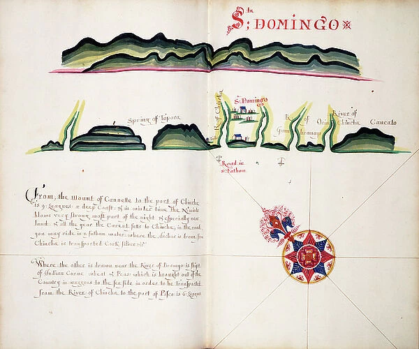 Sta Domingo, 1685 (bound sheet)