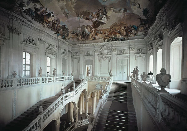 The staircase, built 1719-44 (photo)