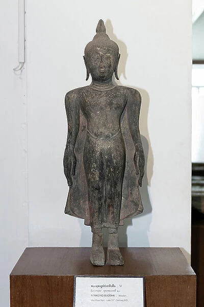 Standing Buddha, Ayutthaya style, 15th century AD (wood)