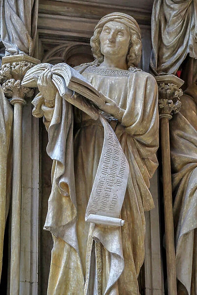 Statue of Jeremiah, 15th century (sculpture)