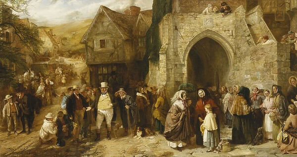The Statute Fair, 1859 (oil on canvas)