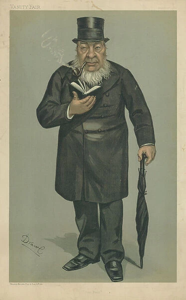 Stephanus Johannes Paulus Kruger (colour litho)