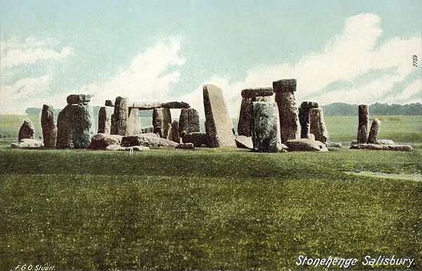 Stonehenge, Wiltshire (colour photo)