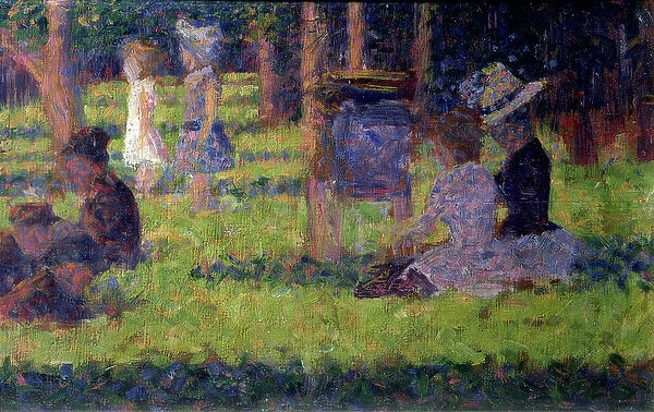 Study for A Sunday Afternoon on the Island of La Grande Jatte, c