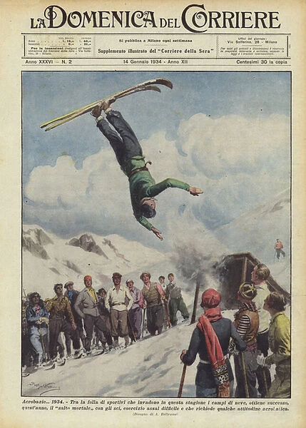 Stunts... 1934 (colour litho)