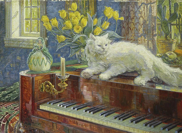 Sun by the Piano, 1931 (oil on canvas)