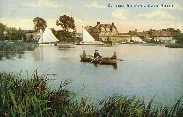 The Swan Hotel, Horning (colour photo)