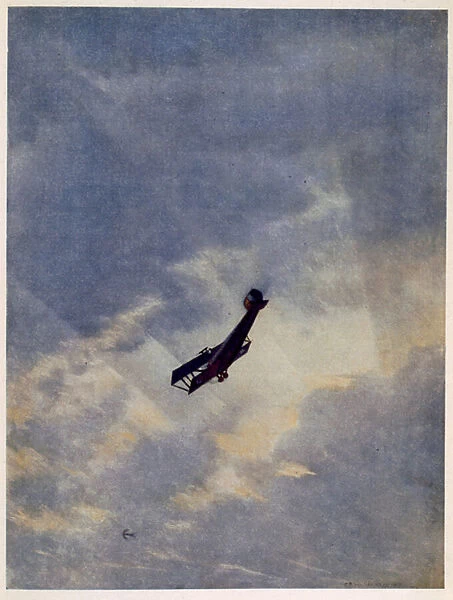 Swooping Down on a Hostile Plane, from British Artists at the Front