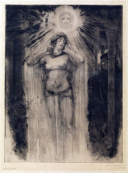 Symbolism : Kundry par Egusquiza y Barrena, Rogelio de (1845-1915), 1894