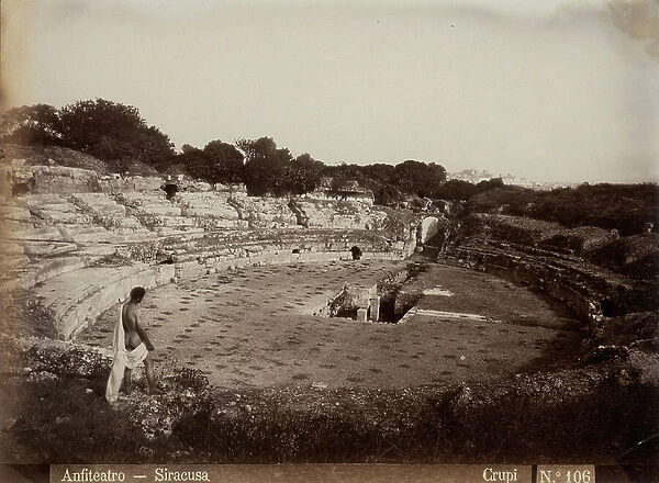 Syracuse, view of the amphitheater