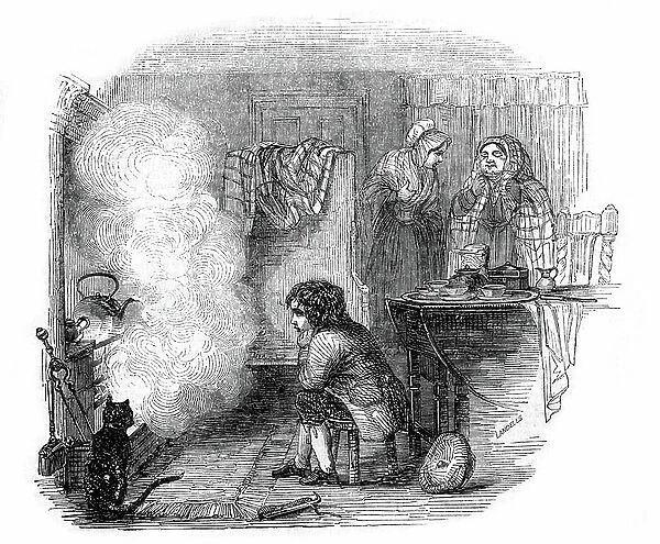 The Tale of a Tea-kettle' (London, 1844). Wood engraving