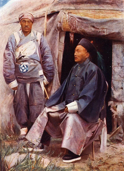 The Taotai of Kashgar, c. 1910 (photo)