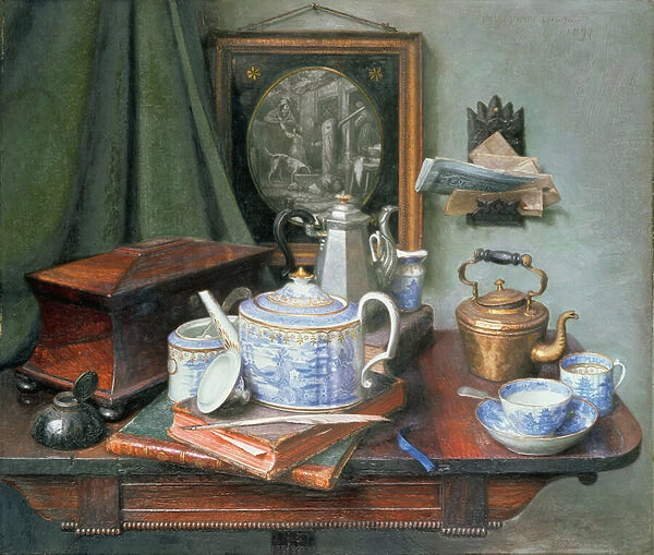 Teatime. BAL11033 Teatime by Lucas, Edward George Handel 