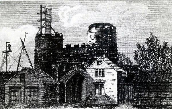 A telegraph tower