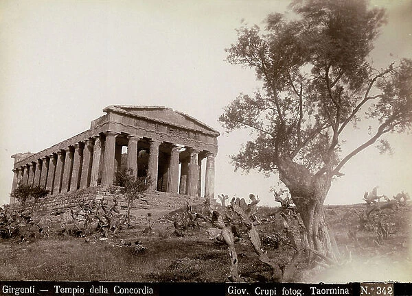 The Temple of Concordia in Agrigento