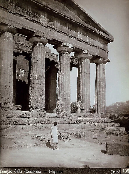 The temple of Concordia, The Temple Valley, Agrigento