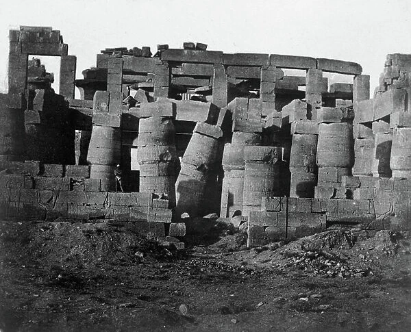 Temple in Egypt, 1852