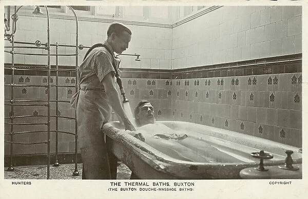 The Thermal Baths, Buxton (b  /  w photo)