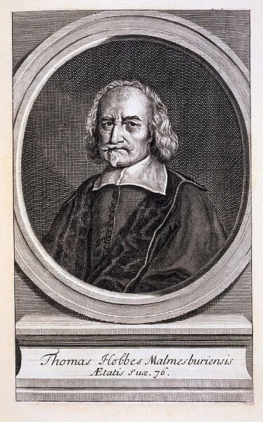 Thomas Hobbes of Malmesbury (engraving)