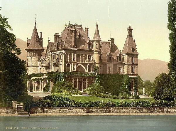 Thun, Shadau Castle, Bernese Oberland, Switzerland, c.1890-c.1900