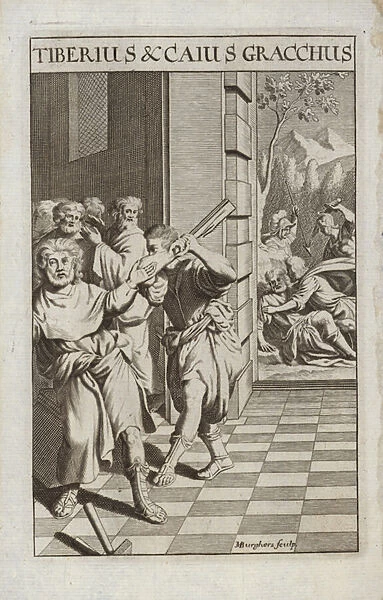 Tiberius & Caius Gracchus (engraving)