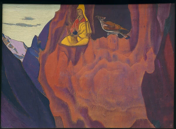Tidings of the Eagle, 1927 (tempera and oil on panel)